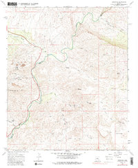 Download a high-resolution, GPS-compatible USGS topo map for Christmas, AZ (1986 edition)