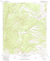 Download a high-resolution, GPS-compatible USGS topo map for Chrome Butte, AZ (1985 edition)