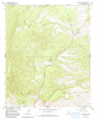Download a high-resolution, GPS-compatible USGS topo map for Chrome Butte, AZ (1992 edition)