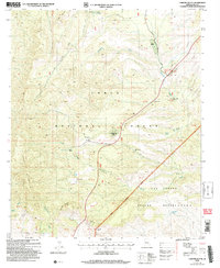 Download a high-resolution, GPS-compatible USGS topo map for Chrome Butte, AZ (2007 edition)