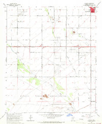 Download a high-resolution, GPS-compatible USGS topo map for Chuichu, AZ (1967 edition)