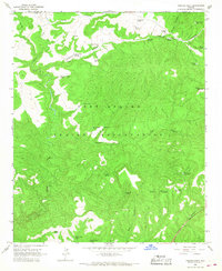 Download a high-resolution, GPS-compatible USGS topo map for Cibecue Peak, AZ (1968 edition)