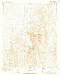 preview thumbnail of historical topo map of La Paz County, AZ in 1965