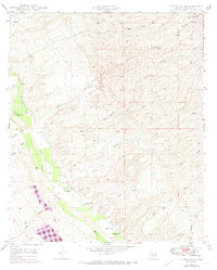 Download a high-resolution, GPS-compatible USGS topo map for Clark Ranch, AZ (1974 edition)