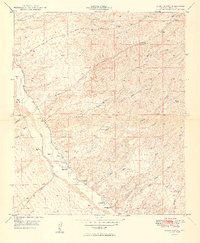 Download a high-resolution, GPS-compatible USGS topo map for Clark Ranch, AZ (1949 edition)