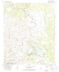 Download a high-resolution, GPS-compatible USGS topo map for Clarkdale, AZ (1977 edition)