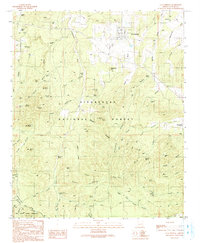 Download a high-resolution, GPS-compatible USGS topo map for Clay Springs, AZ (1991 edition)