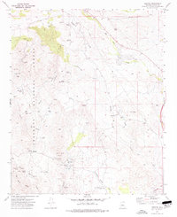 Download a high-resolution, GPS-compatible USGS topo map for Cleator, AZ (1977 edition)