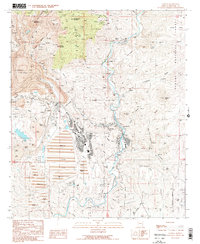 Download a high-resolution, GPS-compatible USGS topo map for Clifton, AZ (1990 edition)