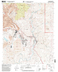 preview thumbnail of historical topo map of Clifton, AZ in 1997