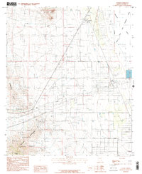 Download a high-resolution, GPS-compatible USGS topo map for Cochise, AZ (1985 edition)