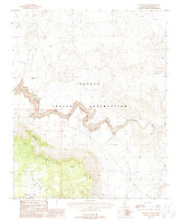 Download a high-resolution, GPS-compatible USGS topo map for Coconino Point, AZ (1988 edition)