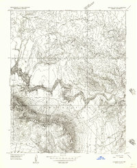 Download a high-resolution, GPS-compatible USGS topo map for Coconino Pt NE, AZ (1957 edition)