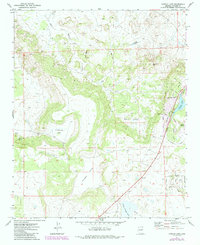 Download a high-resolution, GPS-compatible USGS topo map for Concho Lake, AZ (1984 edition)