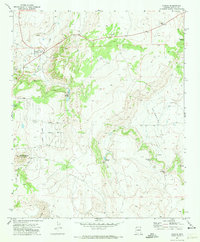 Download a high-resolution, GPS-compatible USGS topo map for Concho, AZ (1973 edition)