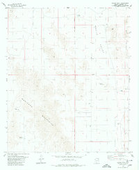 Download a high-resolution, GPS-compatible USGS topo map for Conley Well, AZ (1980 edition)