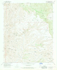Download a high-resolution, GPS-compatible USGS topo map for Cooks Mesa, AZ (1968 edition)