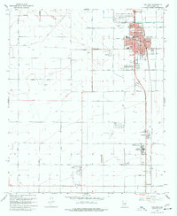 Download a high-resolution, GPS-compatible USGS topo map for Coolidge, AZ (1977 edition)