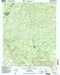 Download a high-resolution, GPS-compatible USGS topo map for Copper Mountain, AZ (2006 edition)