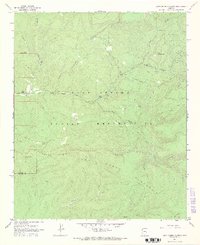 Download a high-resolution, GPS-compatible USGS topo map for Corn Creek Plateau, AZ (1970 edition)