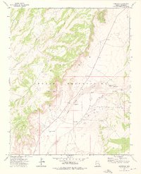 Download a high-resolution, GPS-compatible USGS topo map for Cornfields, AZ (1976 edition)