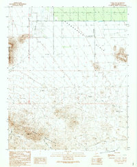 Download a high-resolution, GPS-compatible USGS topo map for Cortez Peak, AZ (1990 edition)
