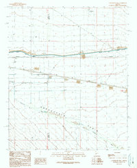 Download a high-resolution, GPS-compatible USGS topo map for Courthouse Well, AZ (1990 edition)