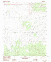 Download a high-resolution, GPS-compatible USGS topo map for Cow Butte, AZ (1983 edition)