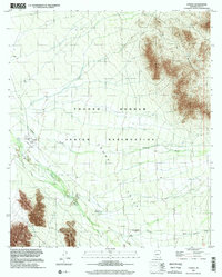 Download a high-resolution, GPS-compatible USGS topo map for Cowlic, AZ (2002 edition)