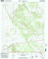 Download a high-resolution, GPS-compatible USGS topo map for Coyote Hills, AZ (2000 edition)