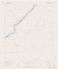 preview thumbnail of historical topo map of La Paz County, AZ in 1959