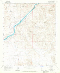 Download a high-resolution, GPS-compatible USGS topo map for Cross Roads, AZ (1970 edition)