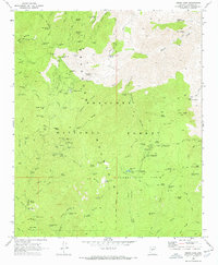 Download a high-resolution, GPS-compatible USGS topo map for Crown King, AZ (1973 edition)