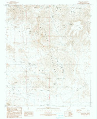Download a high-resolution, GPS-compatible USGS topo map for Crystal Hill, AZ (1990 edition)