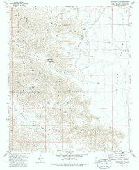 Download a high-resolution, GPS-compatible USGS topo map for Cunningham Mtn, AZ (1986 edition)
