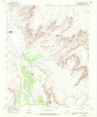 Download a high-resolution, GPS-compatible USGS topo map for Dancing Rocks, AZ (1972 edition)