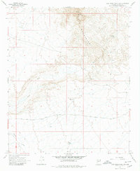 Download a high-resolution, GPS-compatible USGS topo map for Date Creek Ranch NW, AZ (1980 edition)