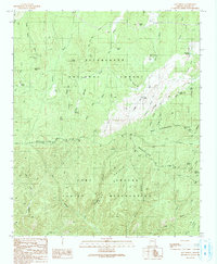 Download a high-resolution, GPS-compatible USGS topo map for Day Spring, AZ (1991 edition)