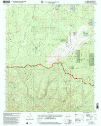 Download a high-resolution, GPS-compatible USGS topo map for Day Spring, AZ (2000 edition)