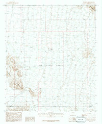 Download a high-resolution, GPS-compatible USGS topo map for Deadman Gap, AZ (1986 edition)
