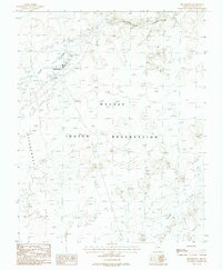 Download a high-resolution, GPS-compatible USGS topo map for Dennehotso, AZ (1988 edition)