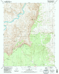 Download a high-resolution, GPS-compatible USGS topo map for Desert View, AZ (1988 edition)