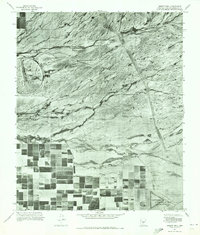 Download a high-resolution, GPS-compatible USGS topo map for Desert Well, AZ (1972 edition)