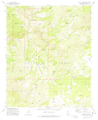 Download a high-resolution, GPS-compatible USGS topo map for Diamond Butte, AZ (1975 edition)