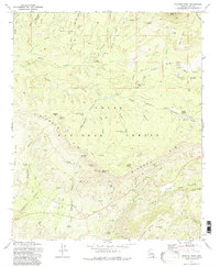 Download a high-resolution, GPS-compatible USGS topo map for Diamond Point, AZ (1983 edition)