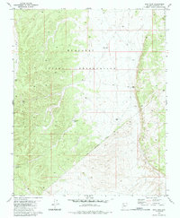 Download a high-resolution, GPS-compatible USGS topo map for Dike Tank, AZ (1985 edition)