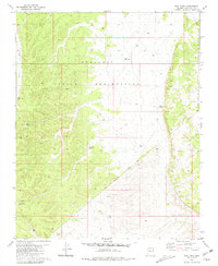 Download a high-resolution, GPS-compatible USGS topo map for Dike Tank, AZ (1981 edition)