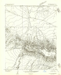 Download a high-resolution, GPS-compatible USGS topo map for Dinne Mesa NW, AZ (1954 edition)