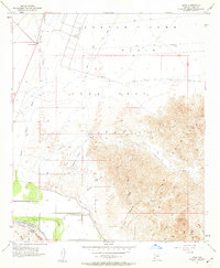 Download a high-resolution, GPS-compatible USGS topo map for Dome, AZ (1963 edition)