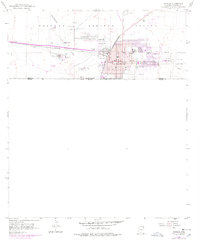 preview thumbnail of historical topo map of Douglas, AZ in 1958